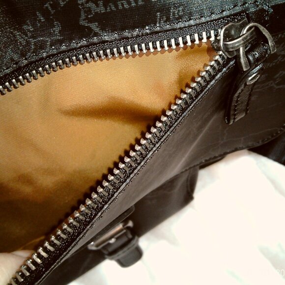 NWOT Black Patricia Nash Essone Crossbody Signature Map Handbag - Picture 10 of 10